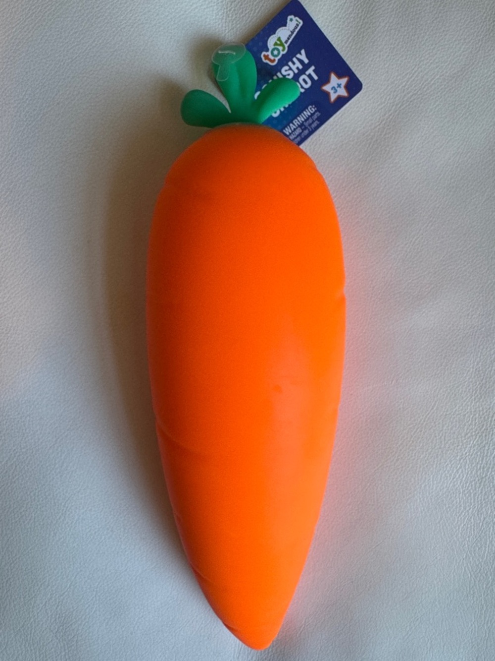 SHIPS TODAY! VIRAL Jumbo Carrot Sunny Days TikTok Squeezy Squishy Fruit Toy New